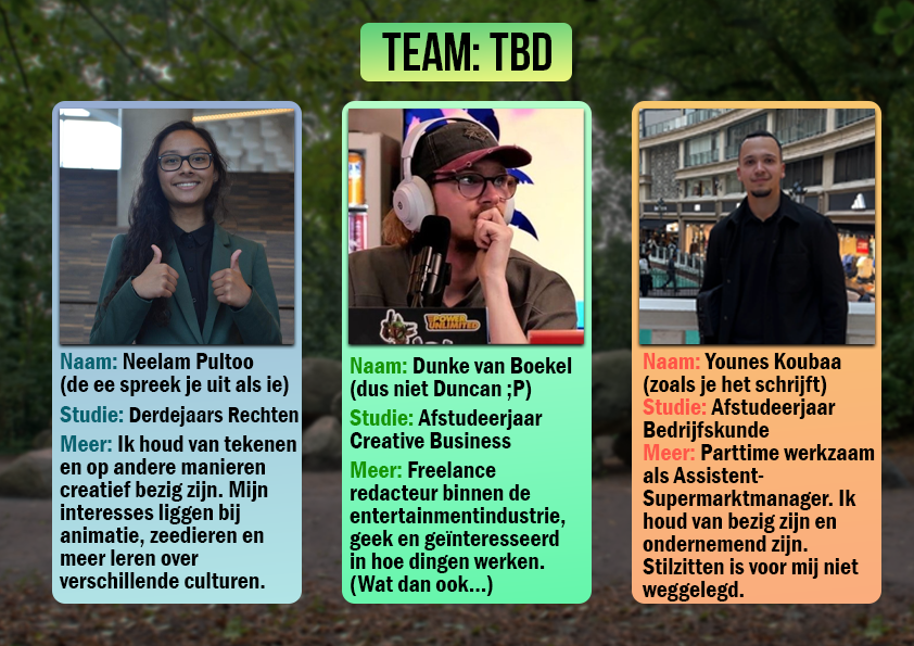 Meet the Team – Team TBD